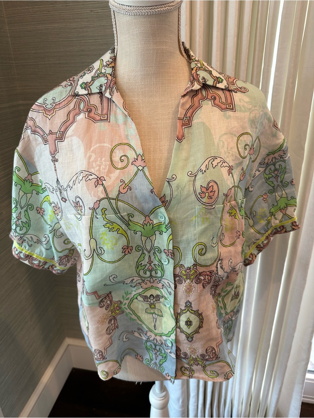 Hale Bob button up blouse